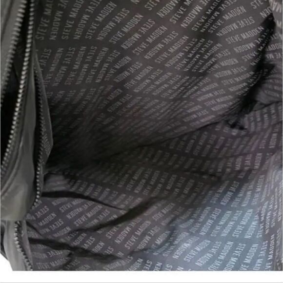 Steve Madden BGymm Weekender Bag- Black/Black - Picture 8 of 14